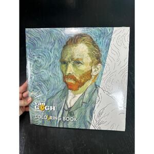 Unopened- Adult Coloring Book- Immersive Van Gogh- 2 100000 046737- NWT